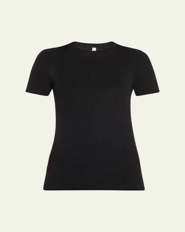 Louis Rib-Knit Short-Sleeve T-Shirt